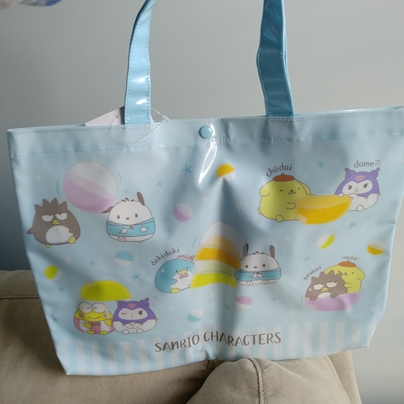 Sanrio Characters laminated tote bag - Picture 4 of 6